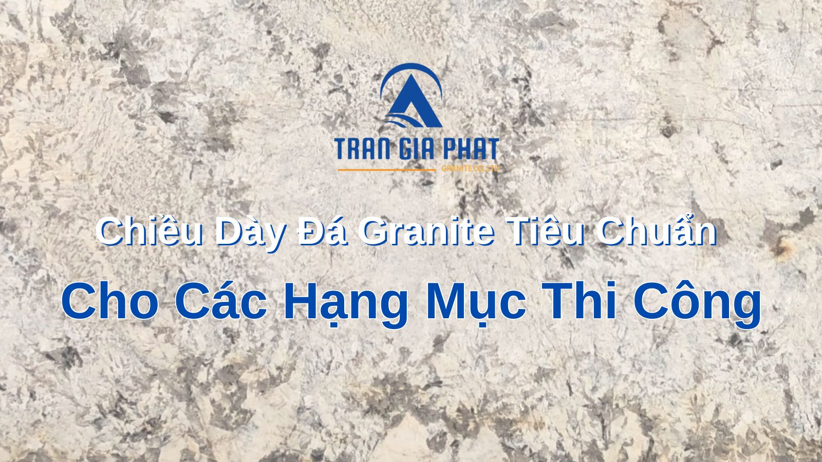 chiều dày đá granite