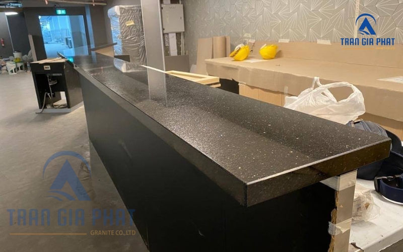 Ứng dụng đá granite làm tủ bếp