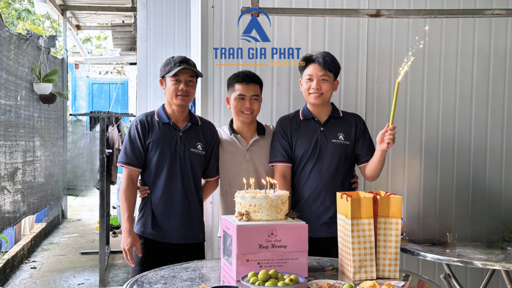 Sinh nhật thành viên trần gia phát granite