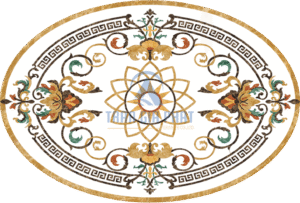 Đá Hoa Văn Bầu Dục EL02