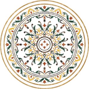 Đá Hoa Văn Tròn Cao Cấp S003
