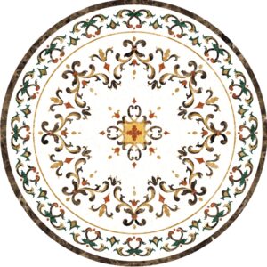 Đá Hoa Văn Tròn Cao Cấp S036