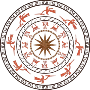 Đá Hoa Văn Trống Đồng C069