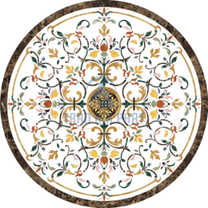 Đá Hoa Văn Tròn Cao Cấp C009