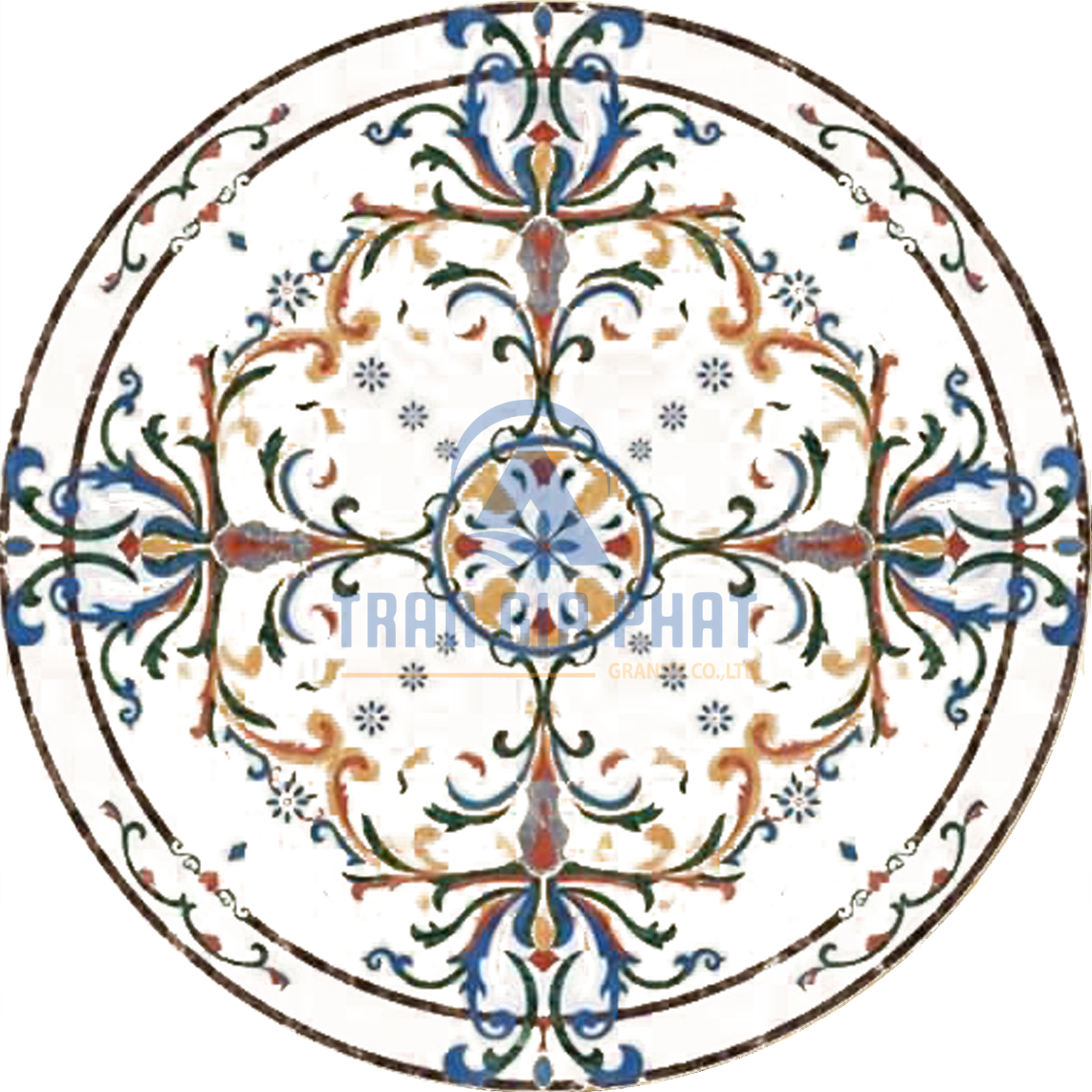 Đá Hoa Văn Tròn Cao Cấp C012