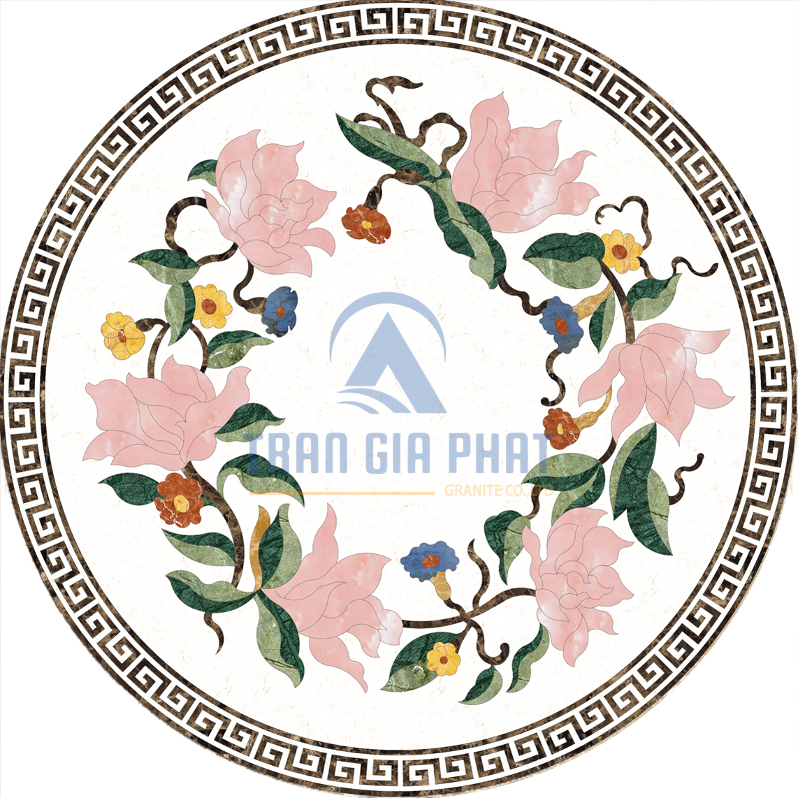 Đá Hoa Văn Tròn Cao Cấp C017
