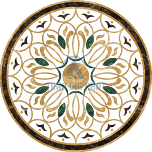 Đá Hoa Văn Tròn Cao Cấp C019