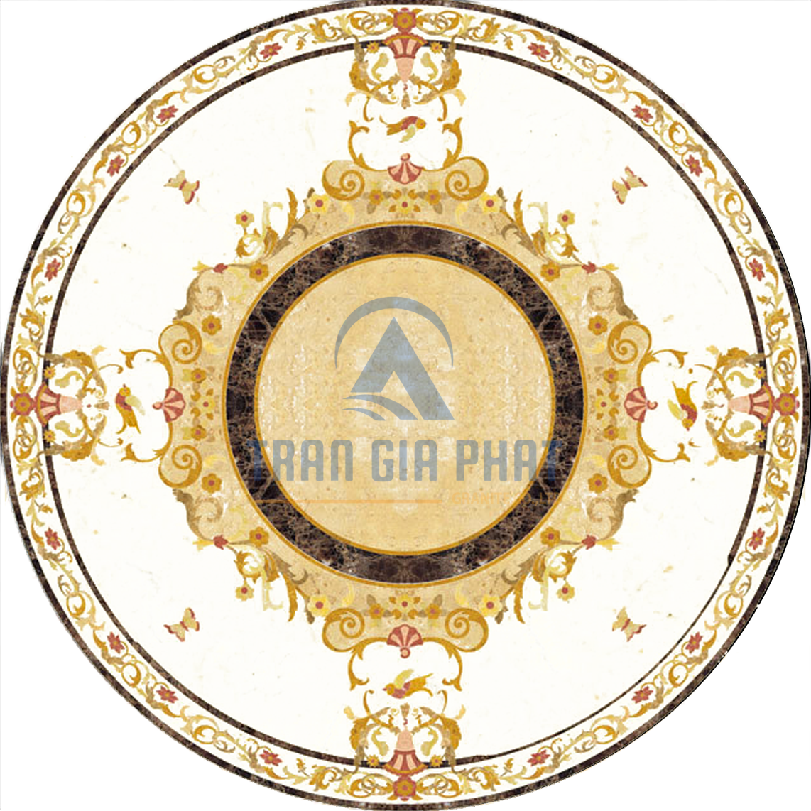 Đá Hoa Văn Tròn Cao Cấp C022