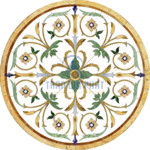 Đá Hoa Văn Tròn Cổ Điển C035