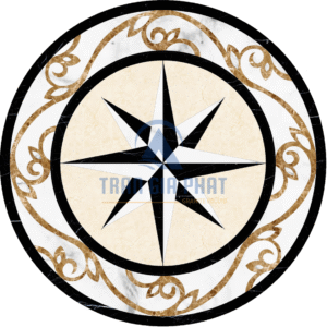 Đá Hoa Văn Tròn Hiện Đại C046