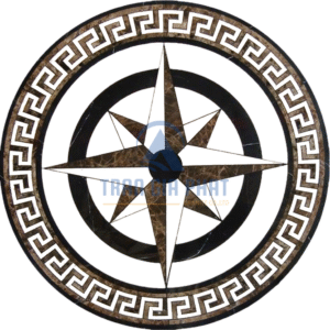 Đá Hoa Văn Tròn Hiện Đại C049