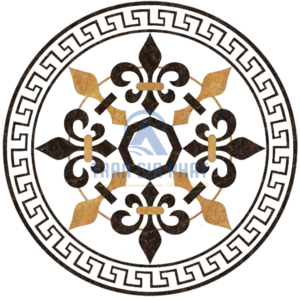 Đá Hoa Văn Tròn Hiện Đại C050