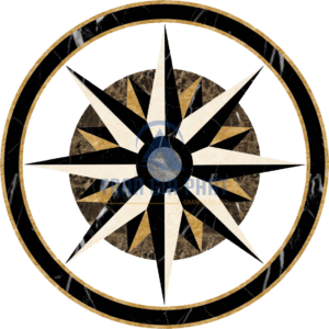 Đá Hoa Văn Tròn Hiện Đại C052