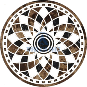 Đá Hoa Văn Tròn Hiện Đại C054