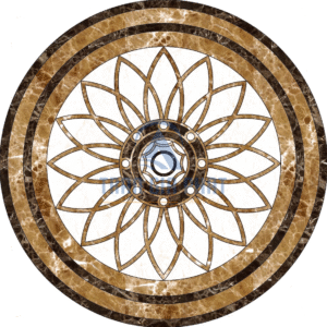 Đá Hoa Văn Tròn Hiện Đại C059