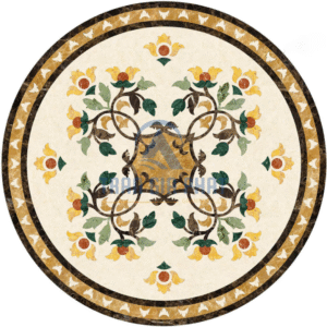 Đá Hoa Văn Tròn Cổ Điển C065