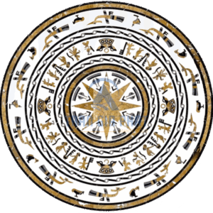 Đá Hoa Văn Trống Đồng C068