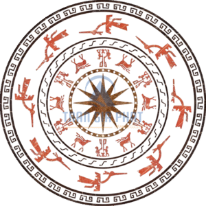 Đá Hoa Văn Trống Đồng C069