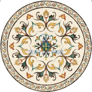 Đá Hoa Văn Tròn Cổ Điển C074