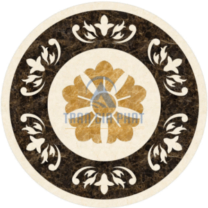 Đá Hoa Văn Tròn Hiện Đại C082