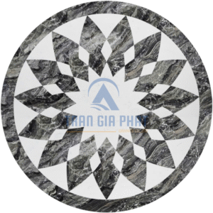 Đá Hoa Văn Tròn Hiện Đại C083