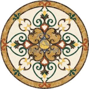 Đá Hoa Văn Tròn Cổ Điển C084