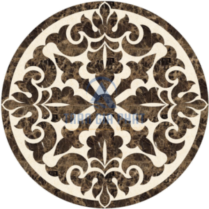 Đá Hoa Văn Tròn Hiện Đại C095