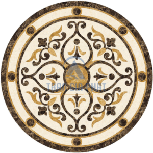 Đá Hoa Văn Tròn Hiện Đại C096