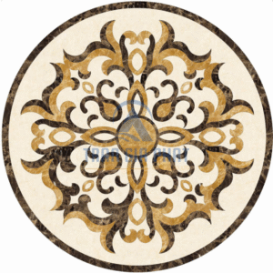 Đá Hoa Văn Tròn Hiện Đại C097