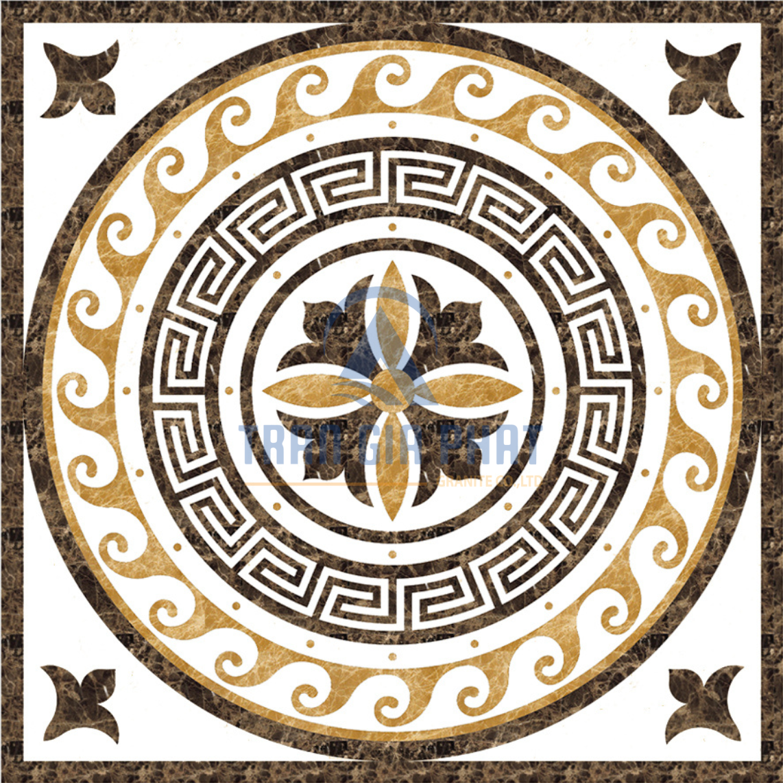 Đá Hoa Văn Thang Máy E004