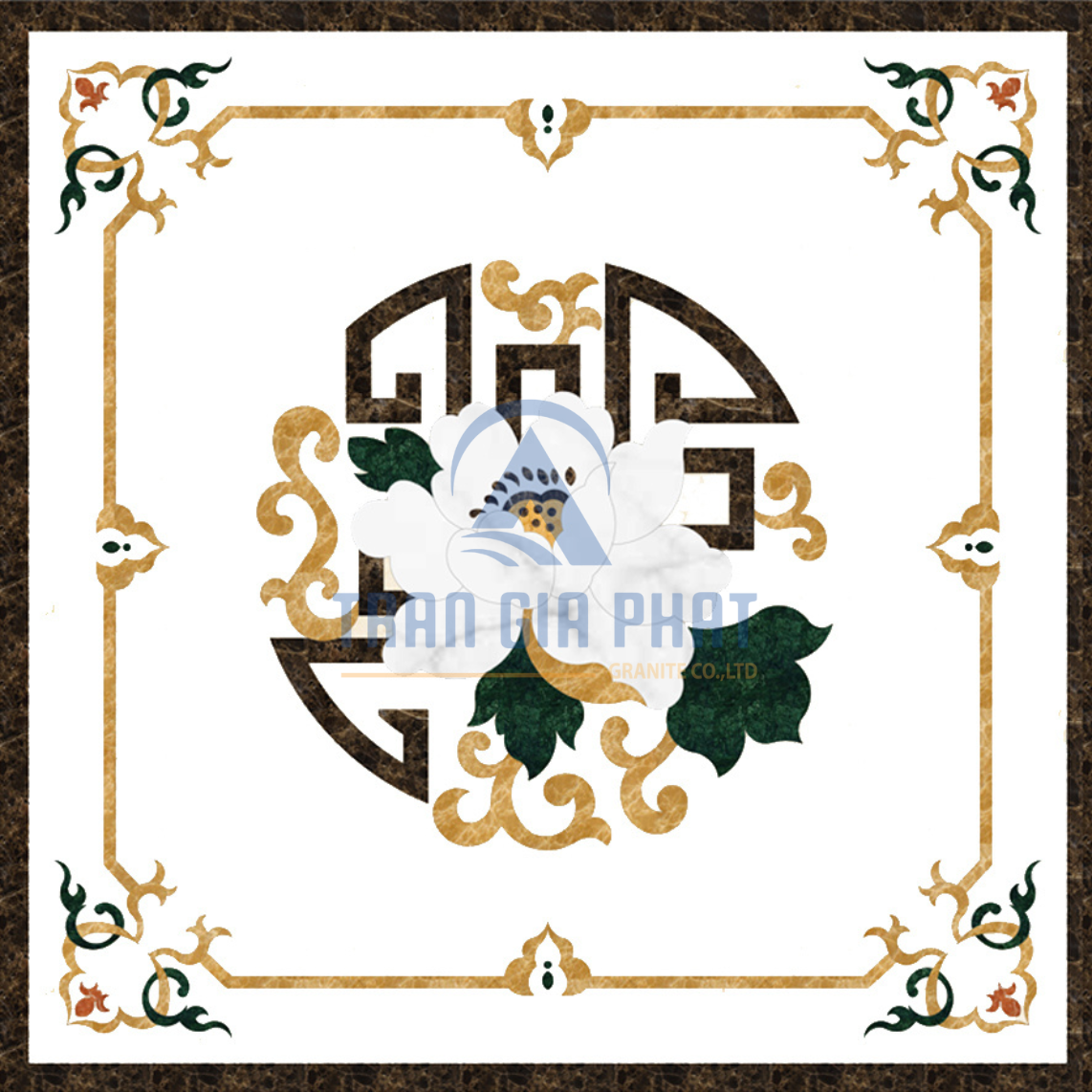 Đá Hoa Văn Thang Máy E008