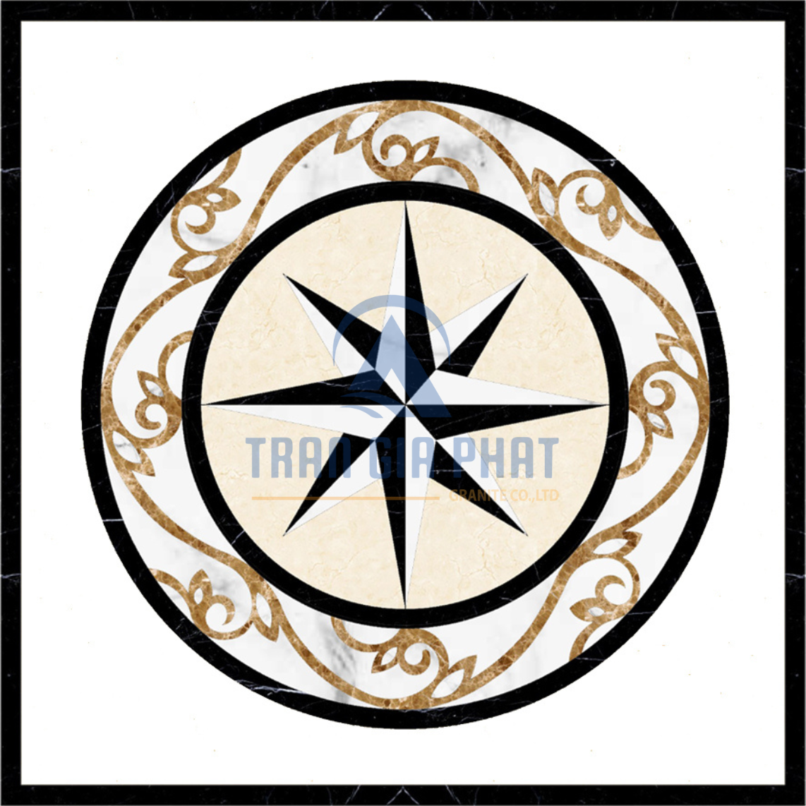 Đá Hoa Văn Thang Máy E011