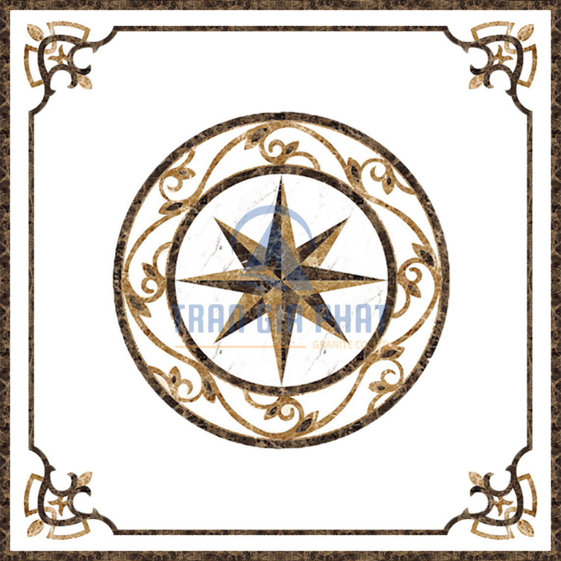 Đá Hoa Văn Thang Máy E015