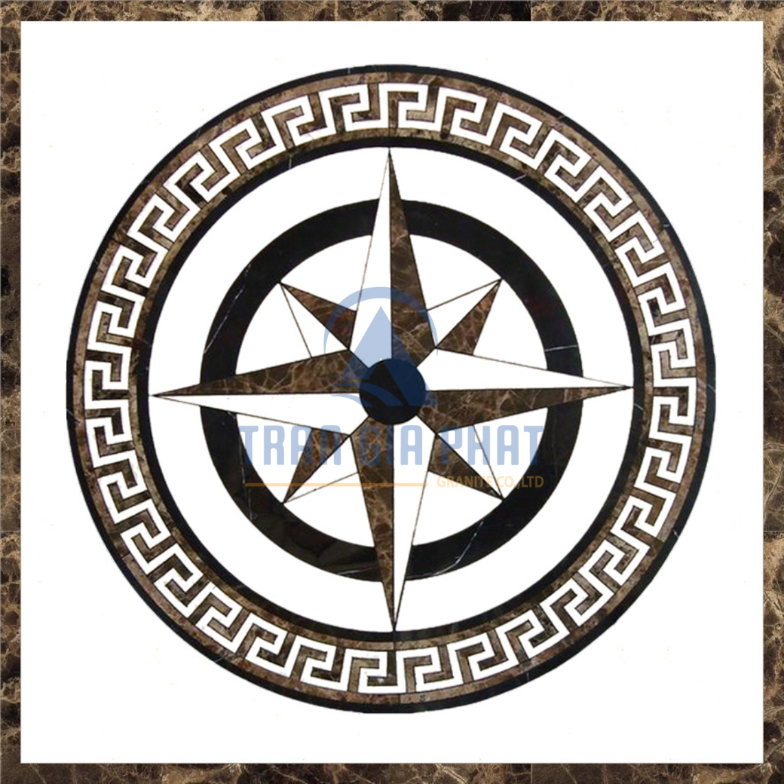 Đá Hoa Văn Thang Máy E017