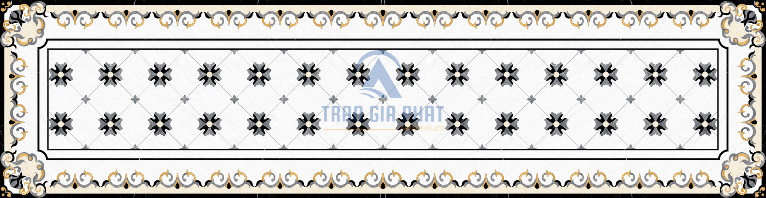 Đá Hoa Văn Dài Hiện Đại LR08