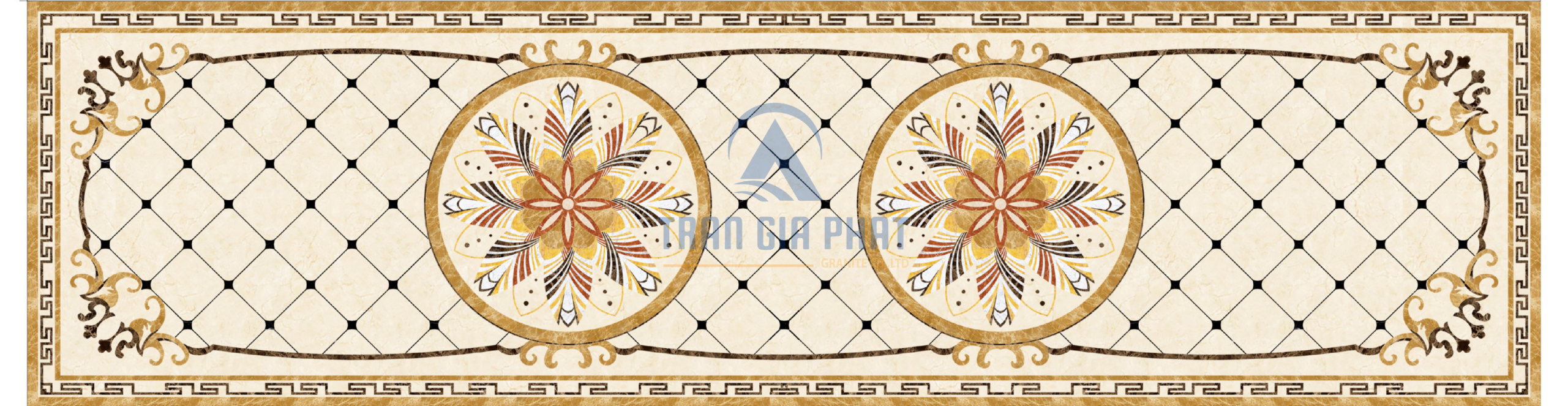 Đá Hoa Văn Dài Cao Cấp LR11