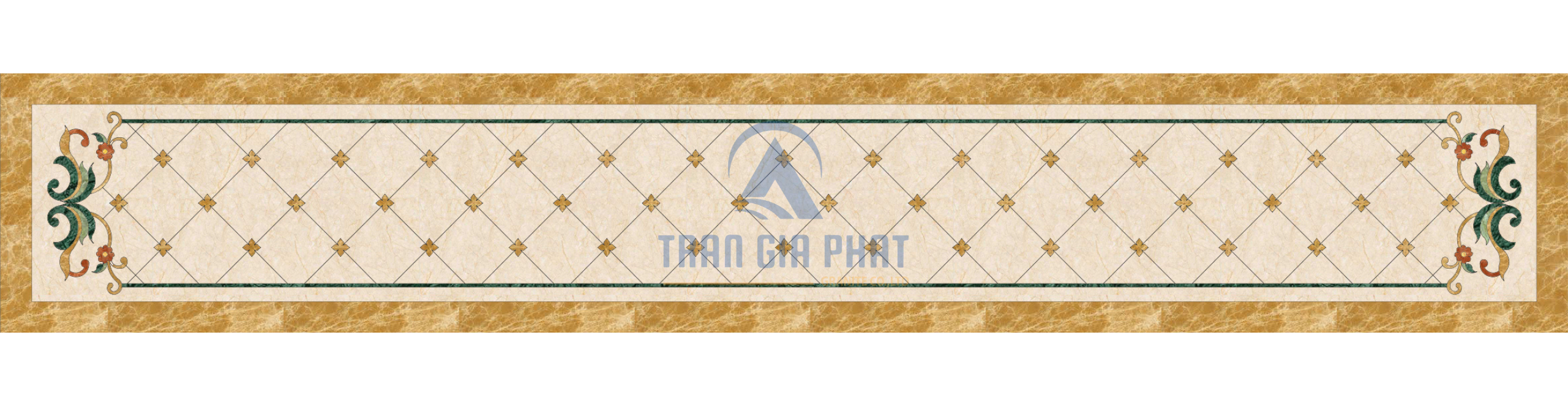 Đá Hoa Văn Dài Hiện Đại LR18