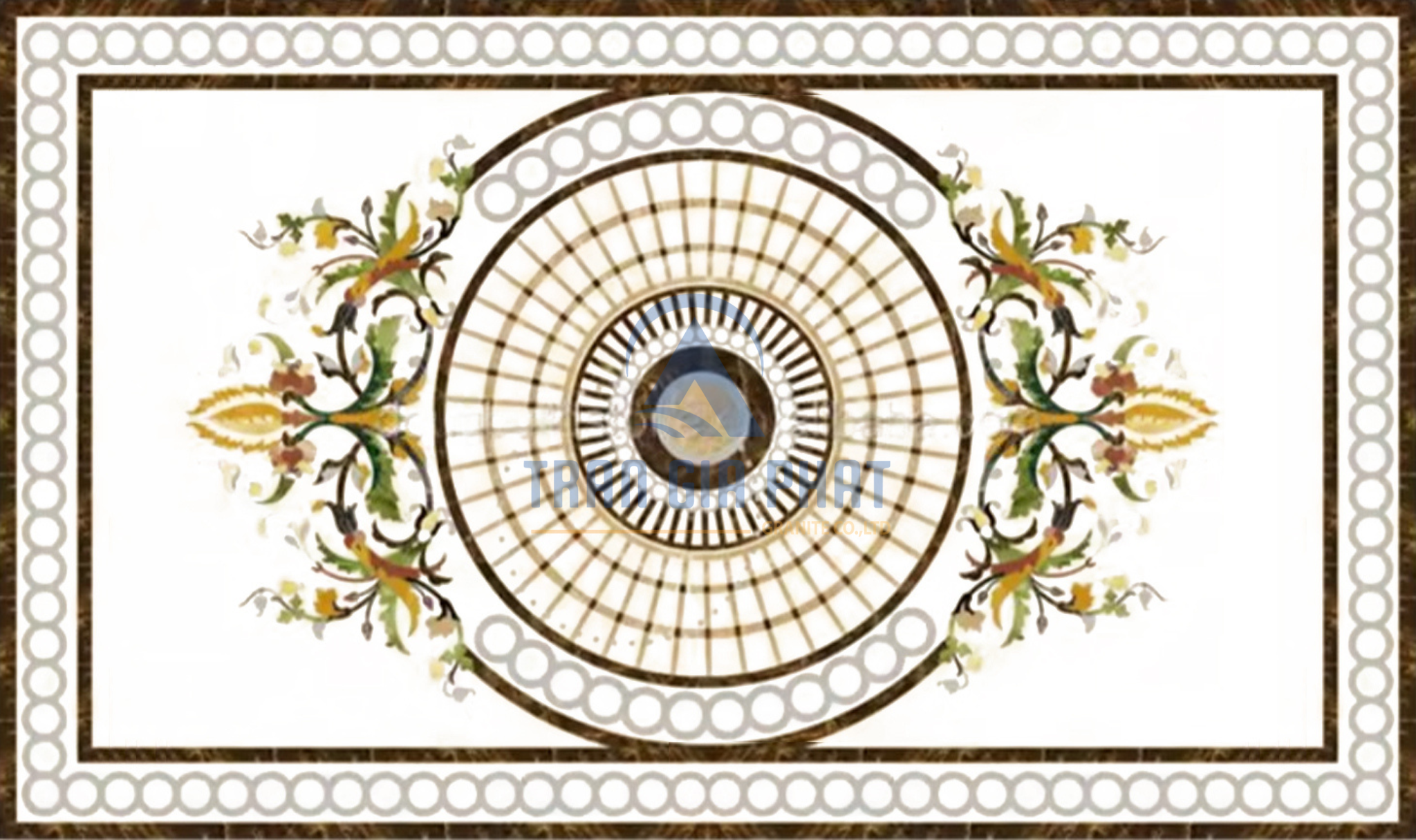 Đá hoa văn chữ nhật cao cấp R010