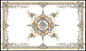 Đá hoa văn chữ nhật cao cấp R015