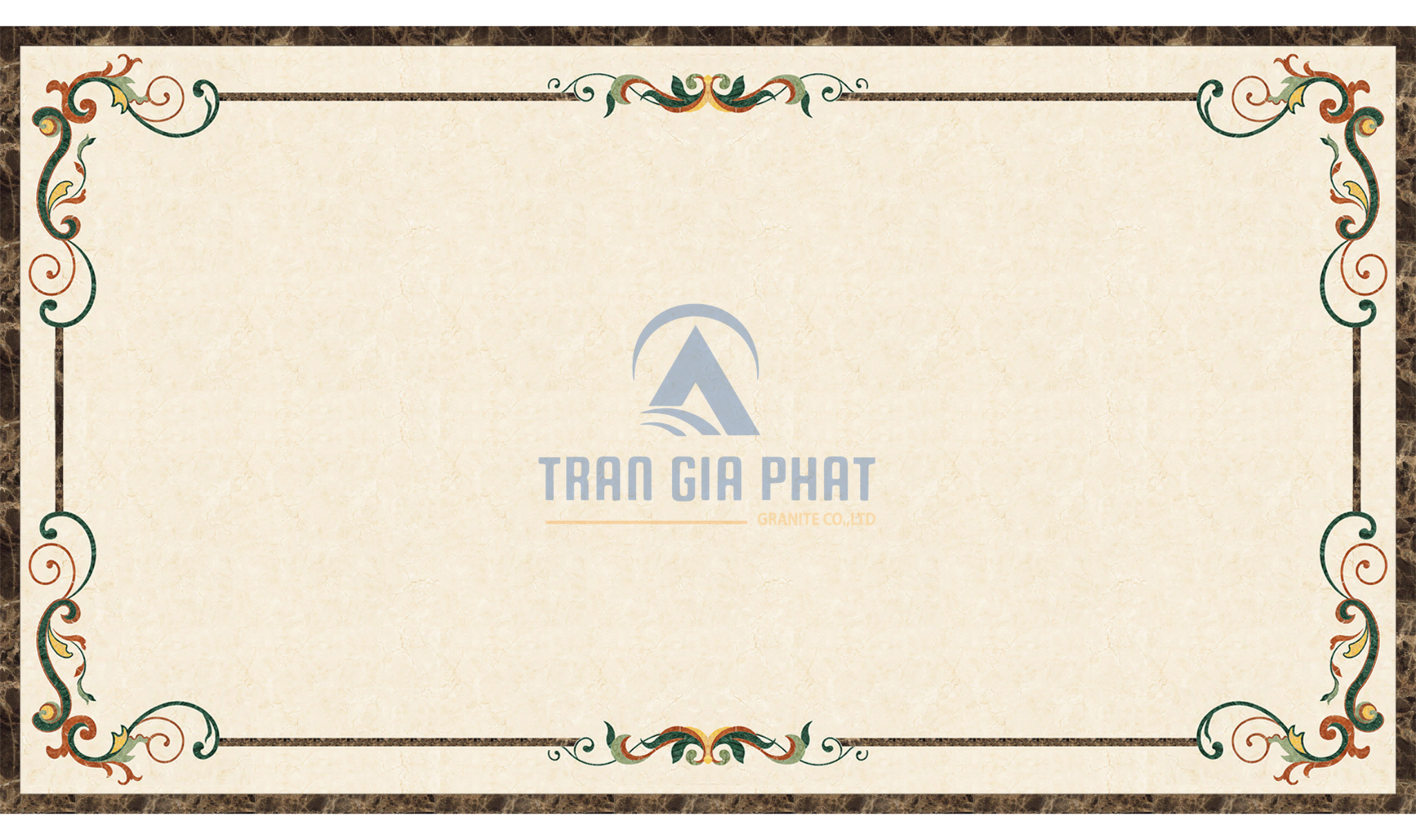 Đá hoa văn chữ nhật hiện đại R087