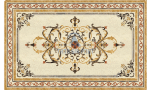 Đá hoa văn chữ nhật cổ điển R090