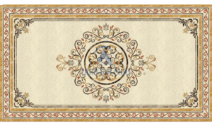 Đá hoa văn chữ nhật cổ điển R092