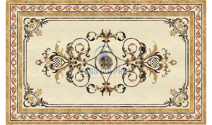 Đá hoa văn chữ nhật cổ điển R093