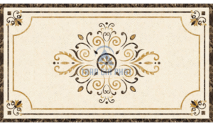 Đá hoa văn chữ nhật cổ điển R198