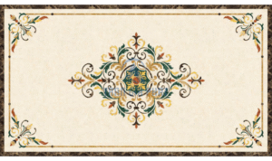 Đá hoa văn chữ nhật cổ điển R101