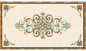 Đá hoa văn chữ nhật cổ điển R130