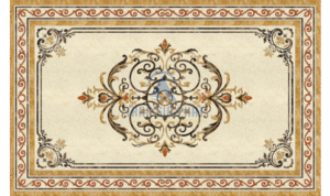 Đá hoa văn chữ nhật cổ điển R150