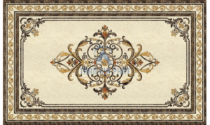 Đá hoa văn chữ nhật cổ điển R156