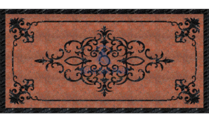 Đá hoa văn chữ nhật cổ điển R158