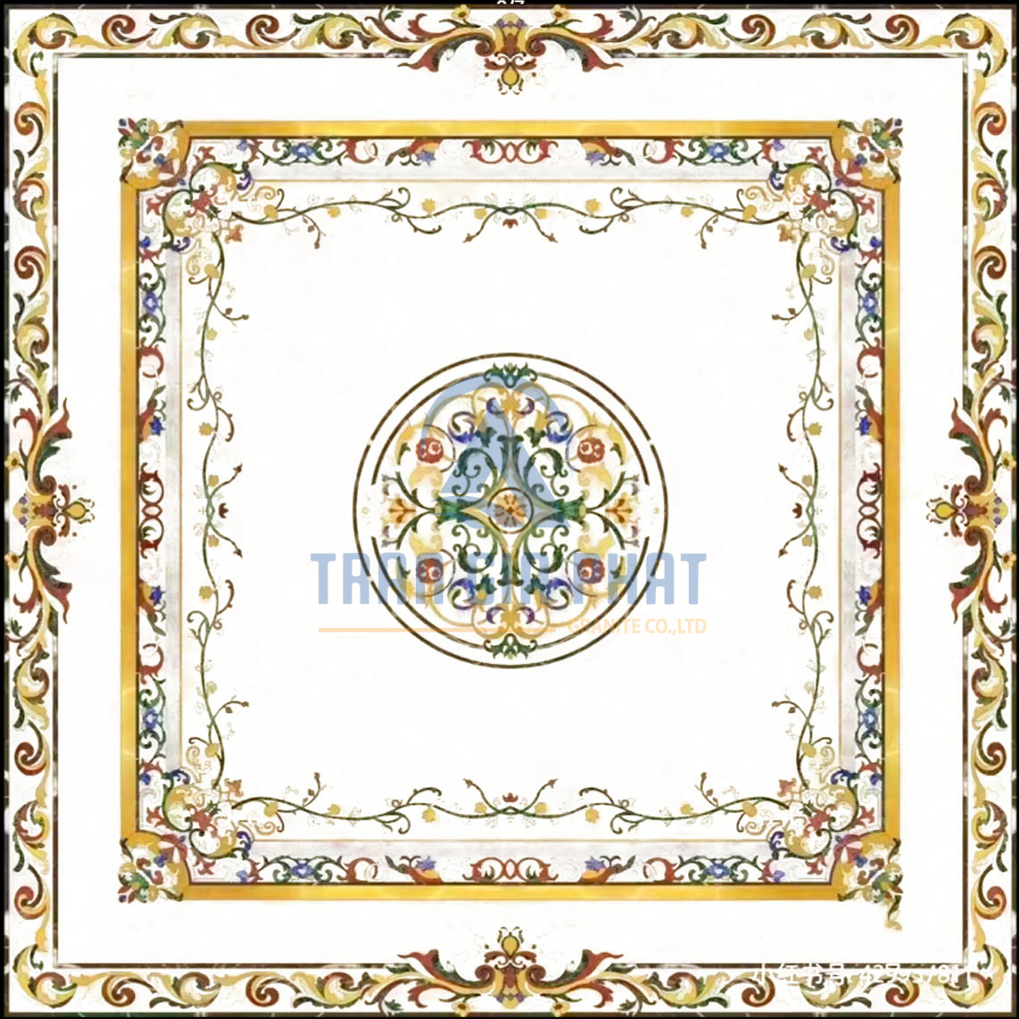 Đá Hoa Văn Vuông Cao Cấp S001